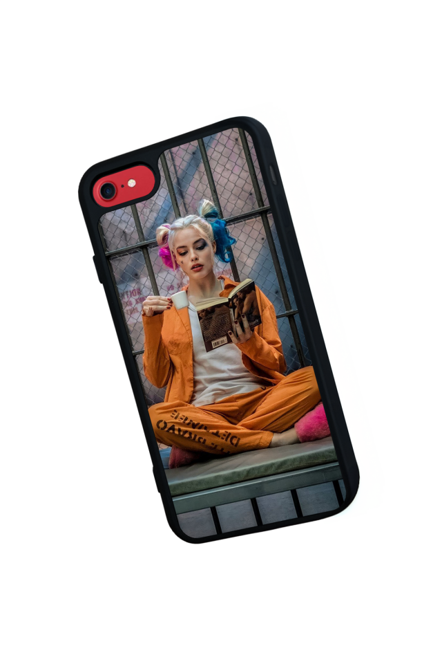 iPhone 8 Uyumlu HarleyQueen Tasarımlı Glossy Premium Kılıf