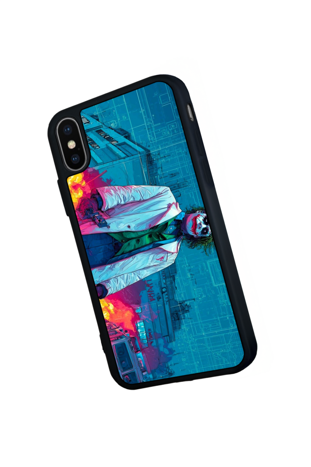 iPhone XS Max Uyumlu Joker Tasarımlı Glossy Premium Kılıf