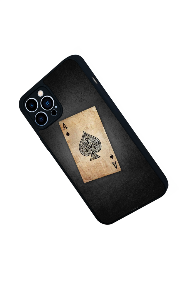 iPhone 13 Pro Max Uyumlu Kart Tasarımlı Glossy Premium Kılıf