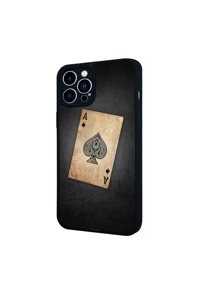 iPhone 13 Pro Max Uyumlu Kart Tasarımlı Glossy Premium Kılıf