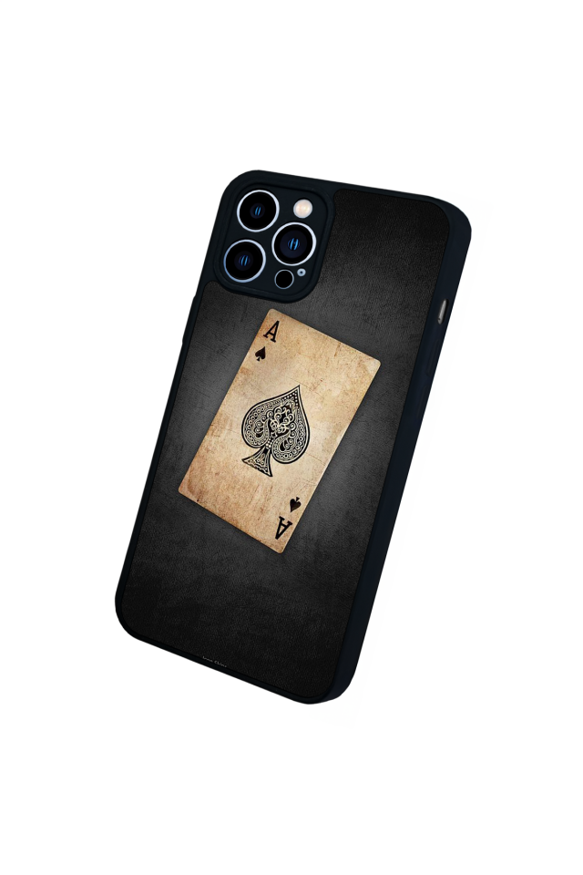 iPhone 13 Pro Max Uyumlu Kart Tasarımlı Glossy Premium Kılıf