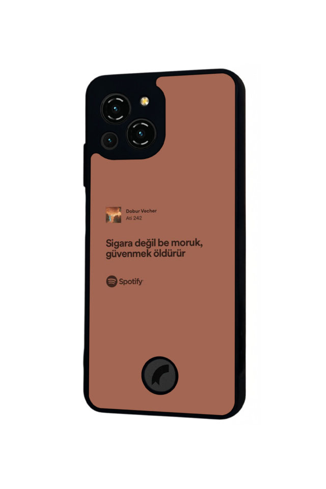 Reeder S23 Pro Max Uyumlu Sarki Sozleri Tasarımlı Glossy Premium Kılıf