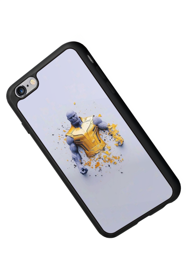 iPhone 6 Plus Uyumlu Thanos Tasarımlı Glossy Premium Kılıf