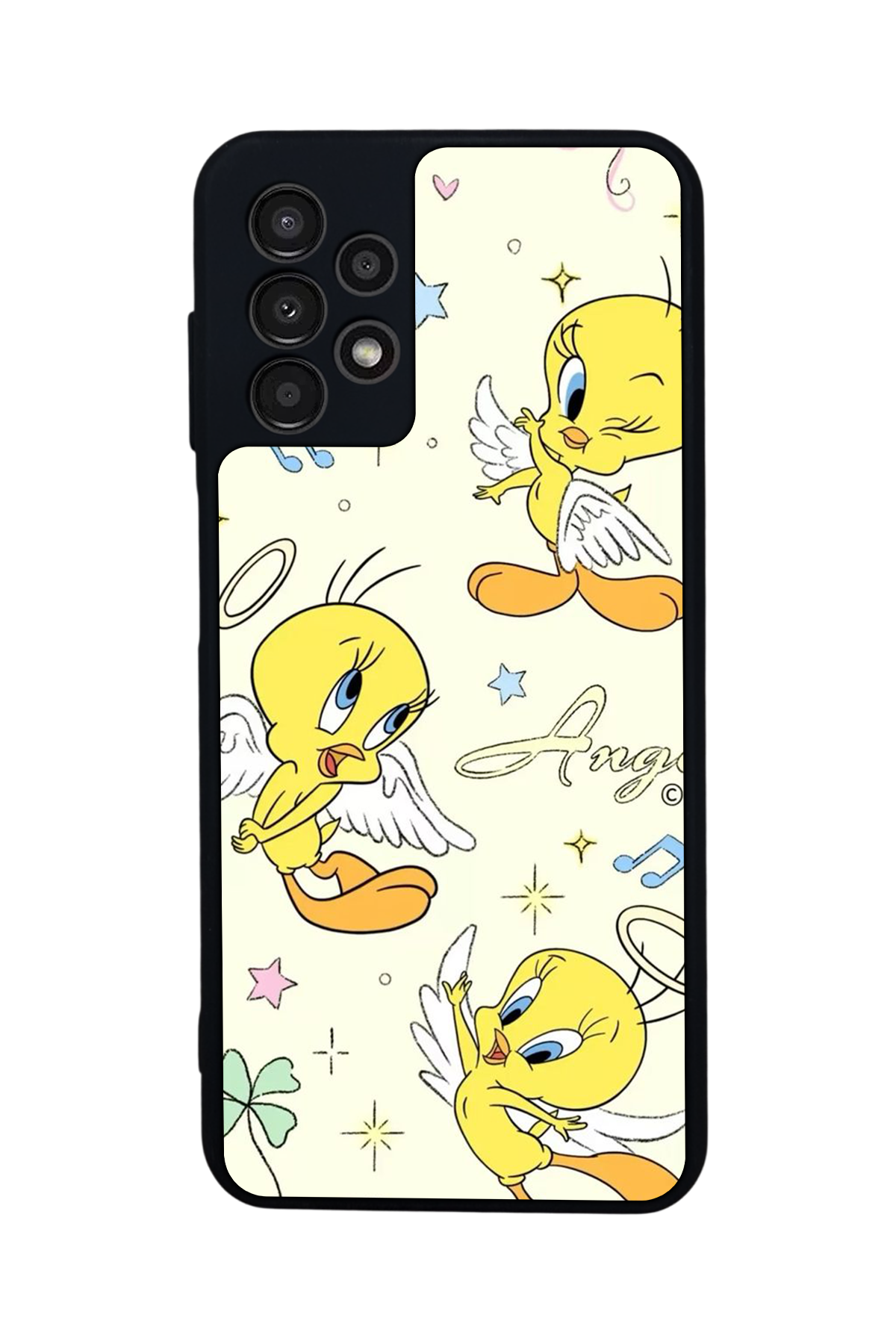Samsung Galaxy A23 Uyumlu Tweety Tasarımlı Glossy Premium Kılıf