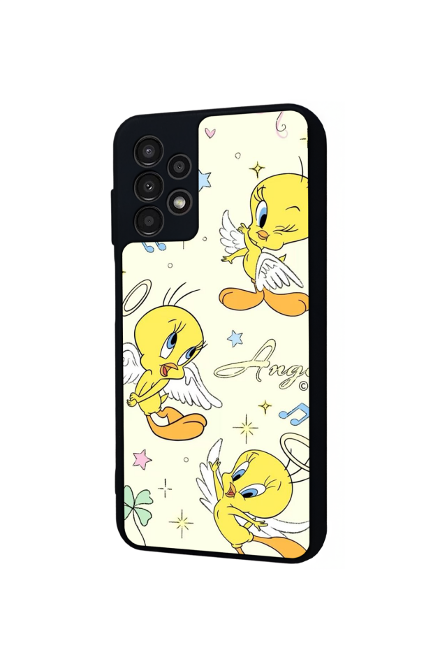 Samsung Galaxy A23 Uyumlu Tweety Tasarımlı Glossy Premium Kılıf