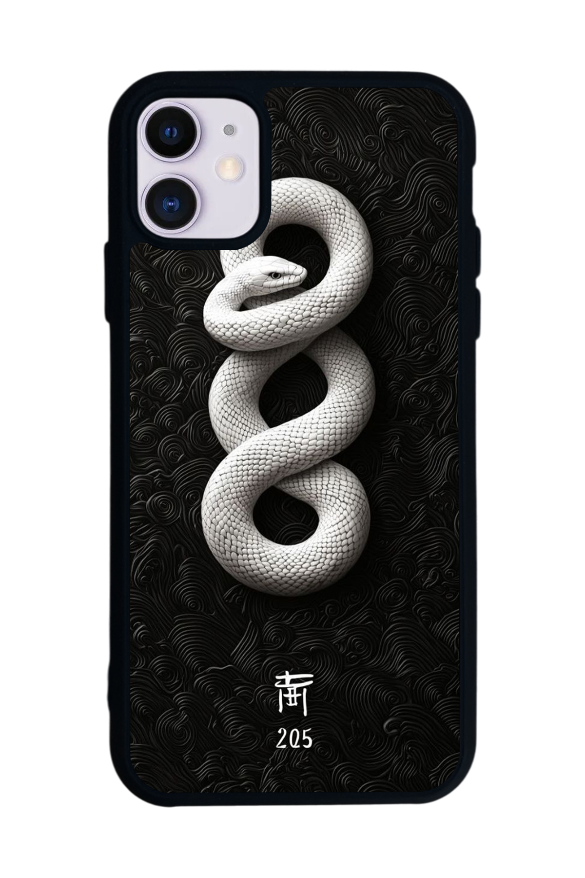 iPhone 11 Uyumlu Yılan Tasarımlı Glossy Premium Kılıf