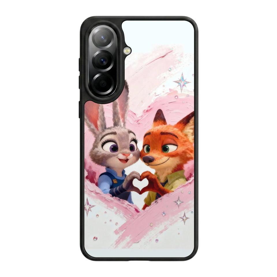 Samsung Galaxy A37 Uyumlu Zootropolis Tasarımlı Glossy Premium Kılıf
