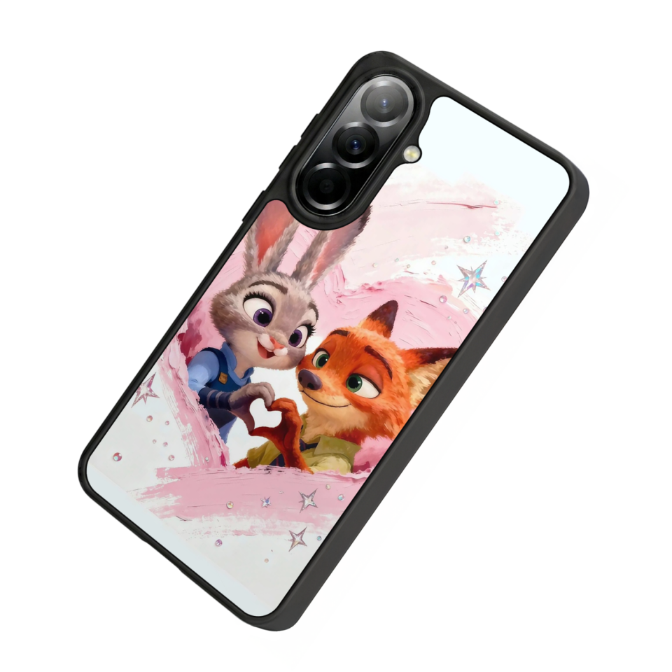 Samsung Galaxy A37 Uyumlu Zootropolis Tasarımlı Glossy Premium Kılıf