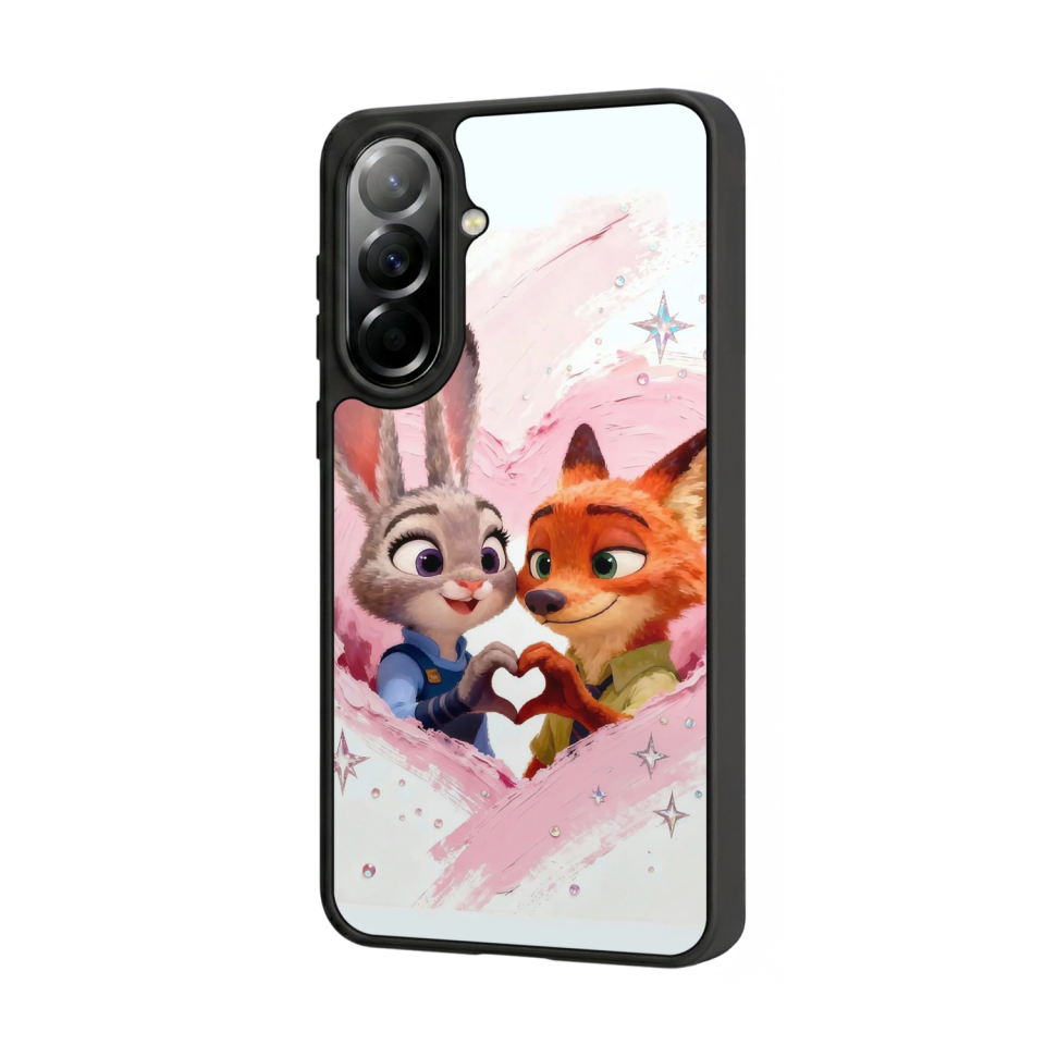 Samsung Galaxy A37 Uyumlu Zootropolis Tasarımlı Glossy Premium Kılıf