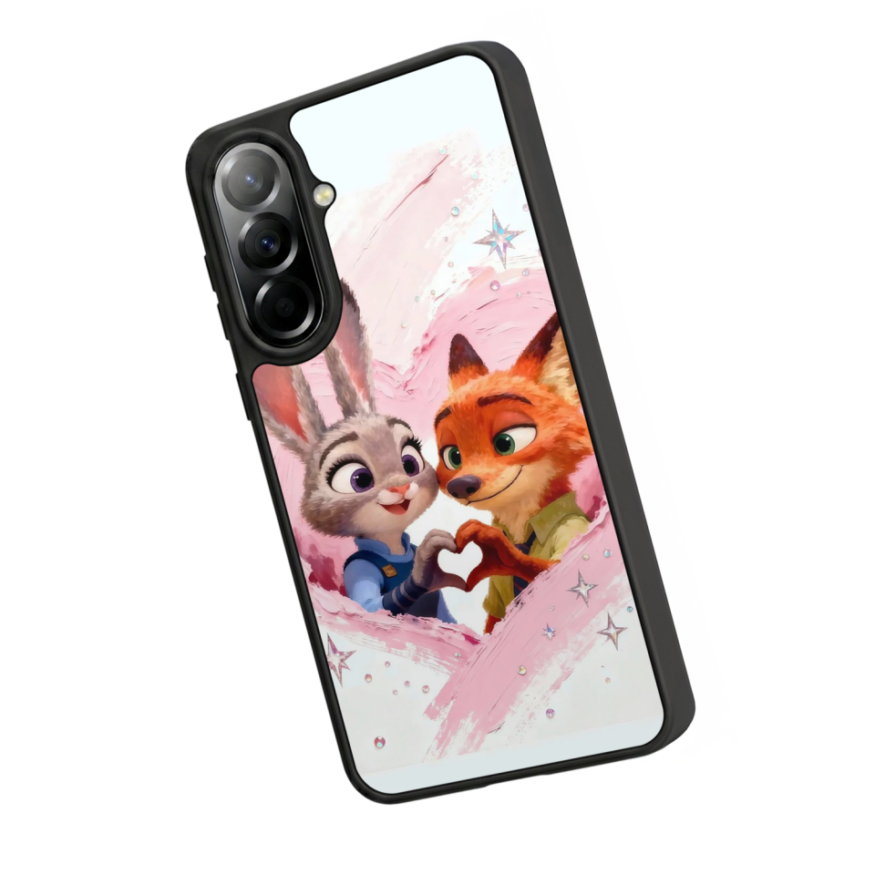 Samsung Galaxy A37 Uyumlu Zootropolis Tasarımlı Glossy Premium Kılıf