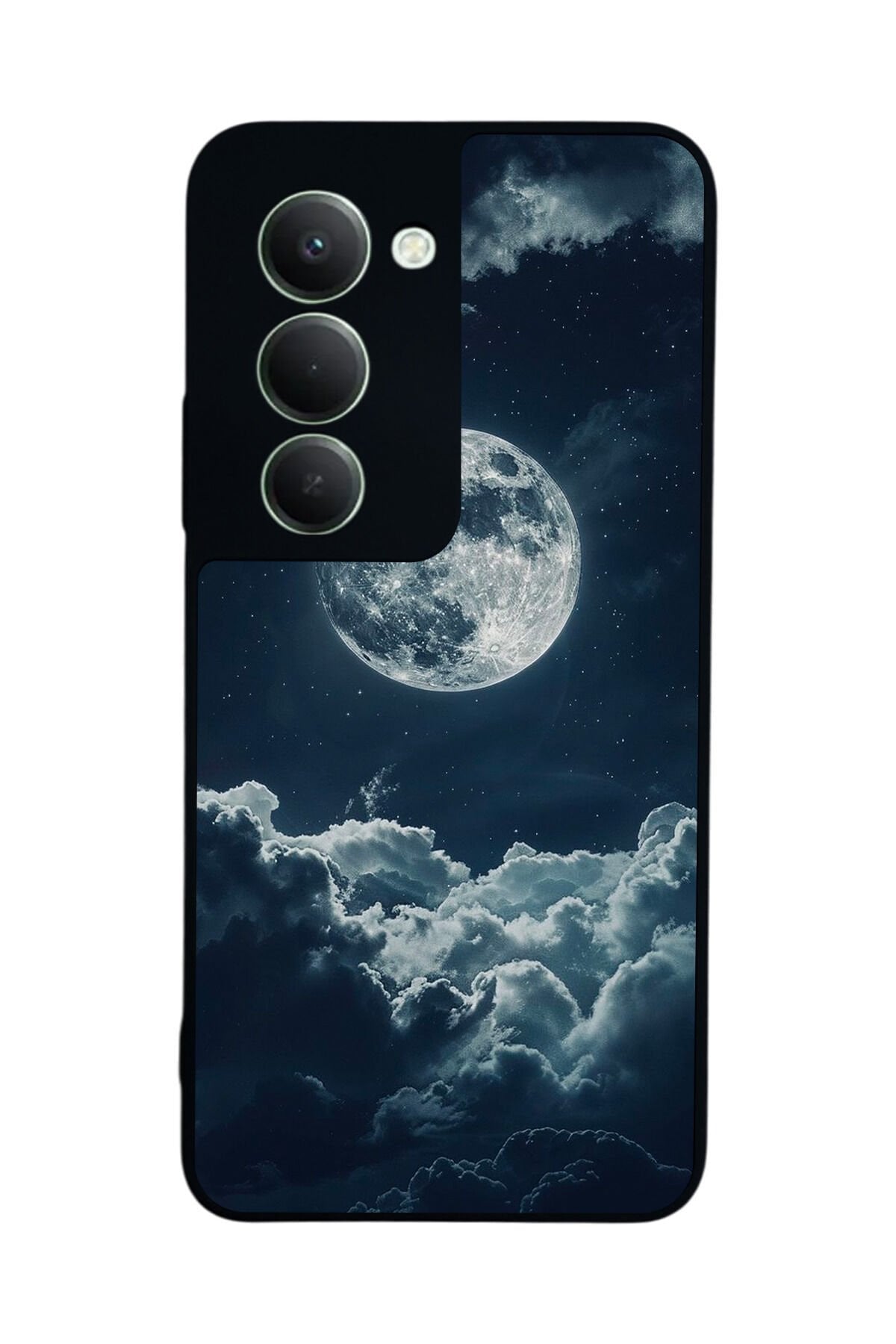 Xiaomi Redmi 15 5G Uyumlu Ay Tasarımlı Glossy Premium Kılıf