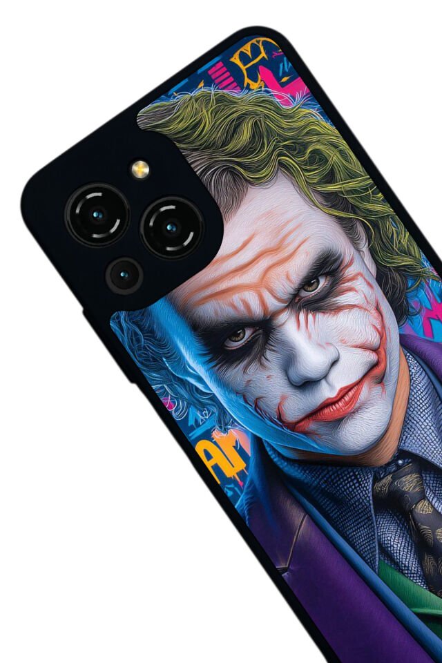 Reeder S23 Pro Max Uyumlu Joker Tasarımlı Glossy Premium Kılıf