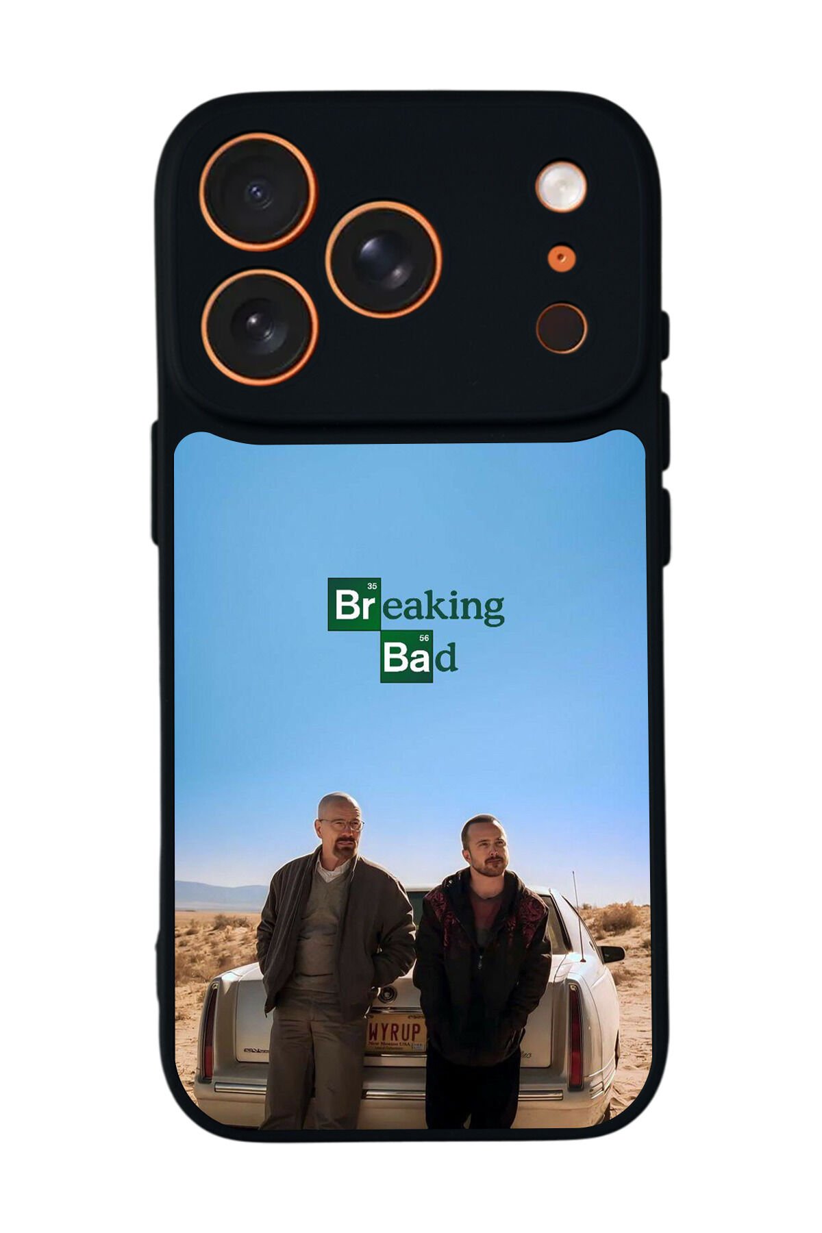 iPhone 17 Pro Uyumlu BreakingBad Tasarımlı Glossy Premium Kılıf