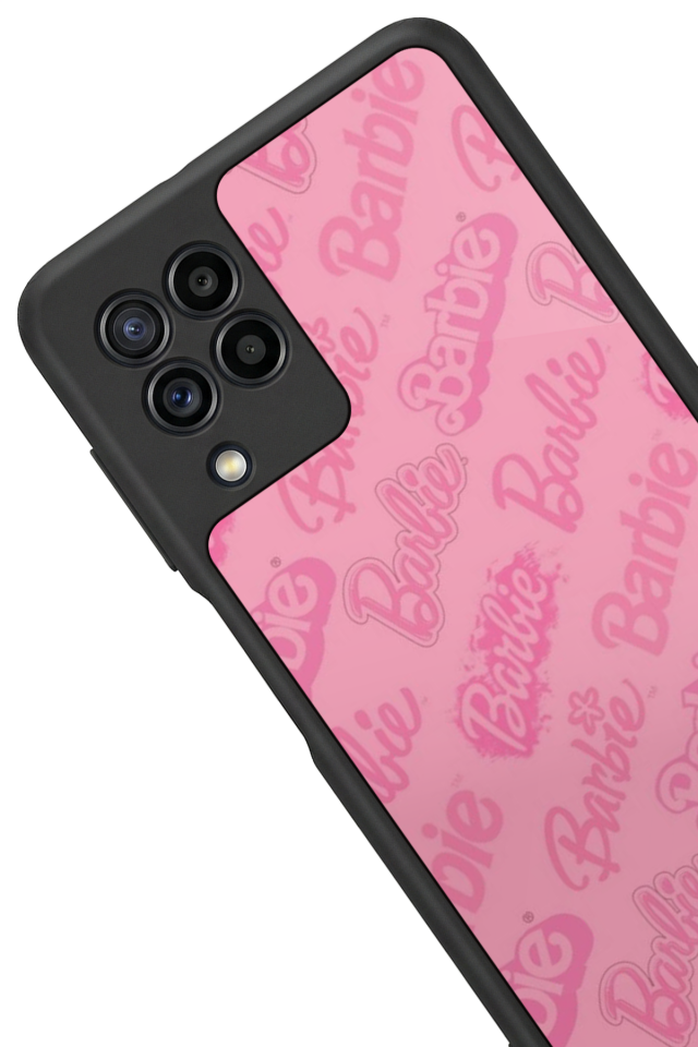 Samsung Galaxy M32 Uyumlu Barbie Tasarımlı Glossy Premium Kılıf