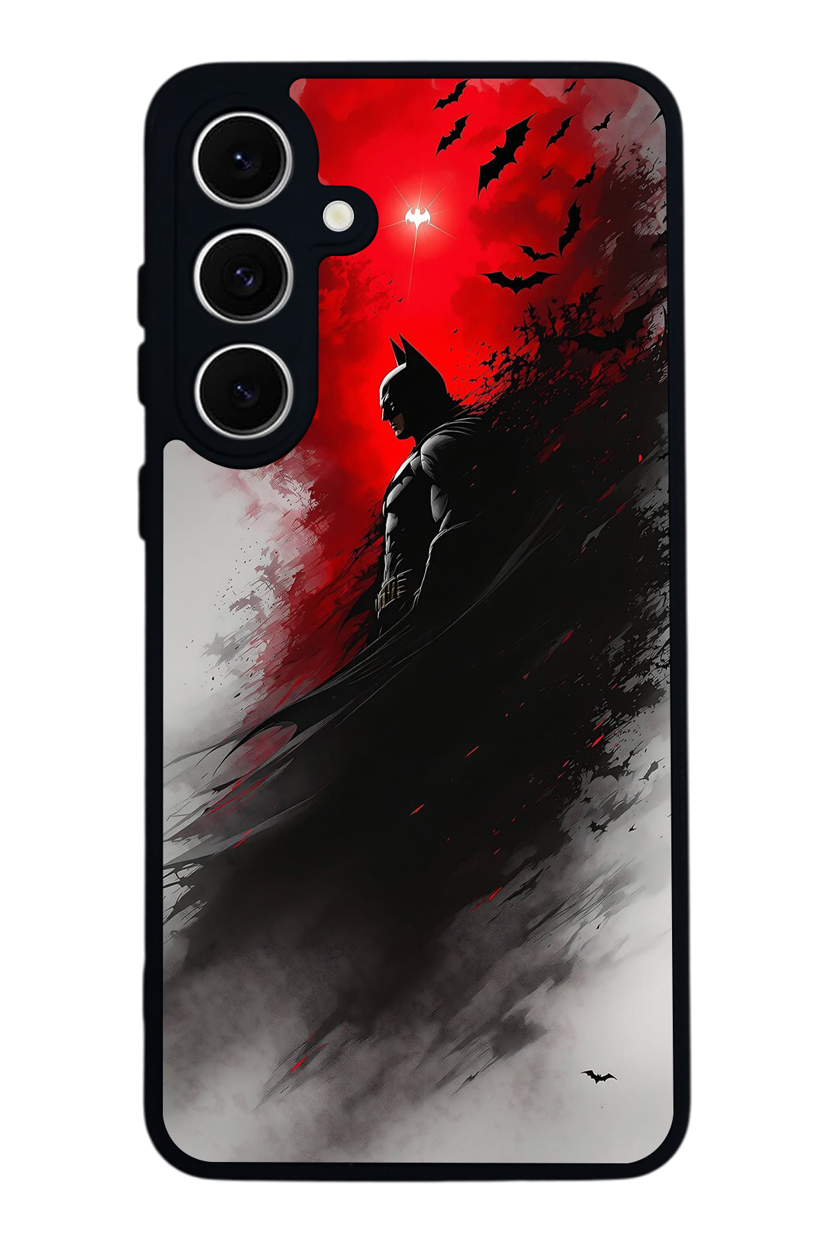 Samsung Galaxy S24 FE Uyumlu Batman Tasarımlı Glossy Premium Kılıf