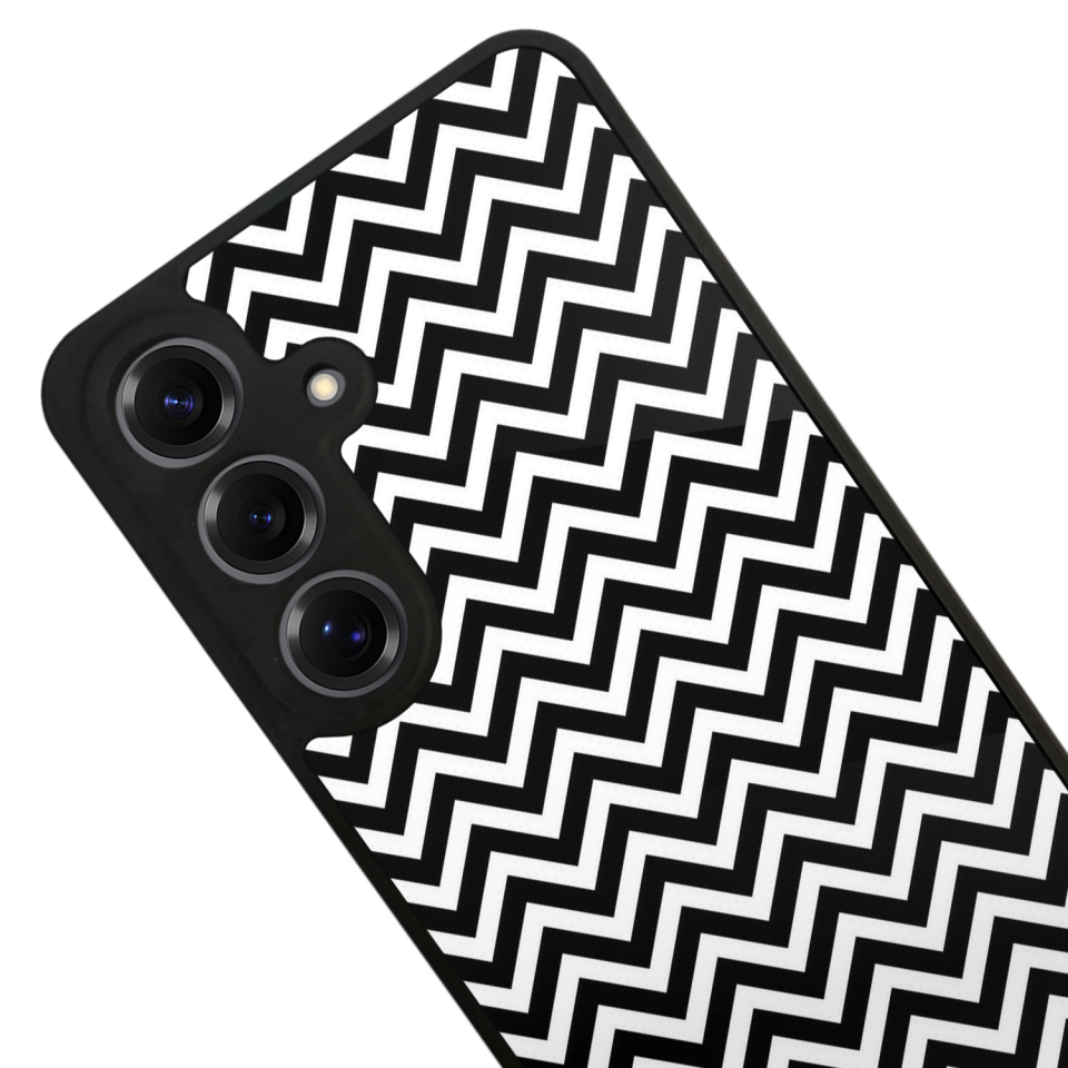 Samsung Galaxy S25 Uyumlu Çizgi Sanatı Tasarımlı Glossy Premium Kılıf