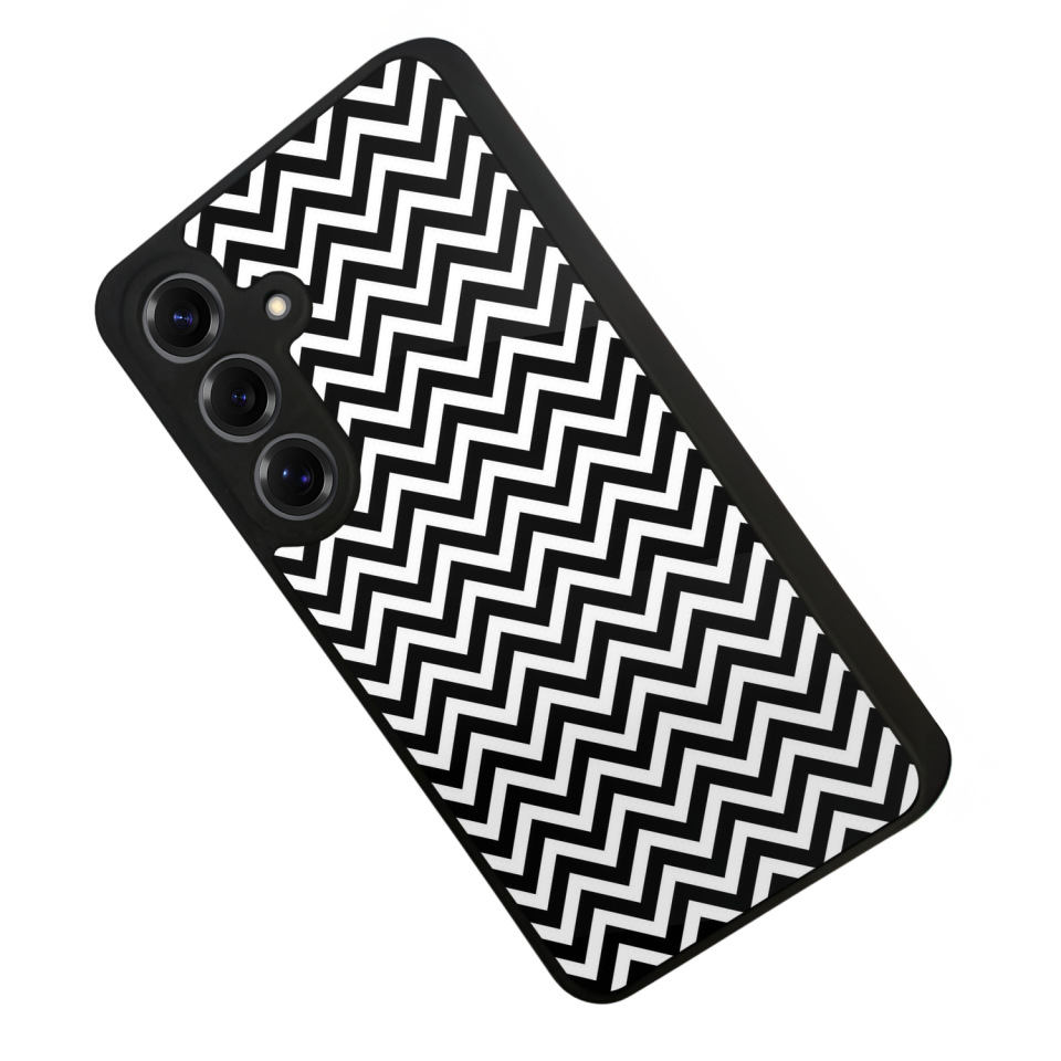 Samsung Galaxy S25 Uyumlu Çizgi Sanatı Tasarımlı Glossy Premium Kılıf