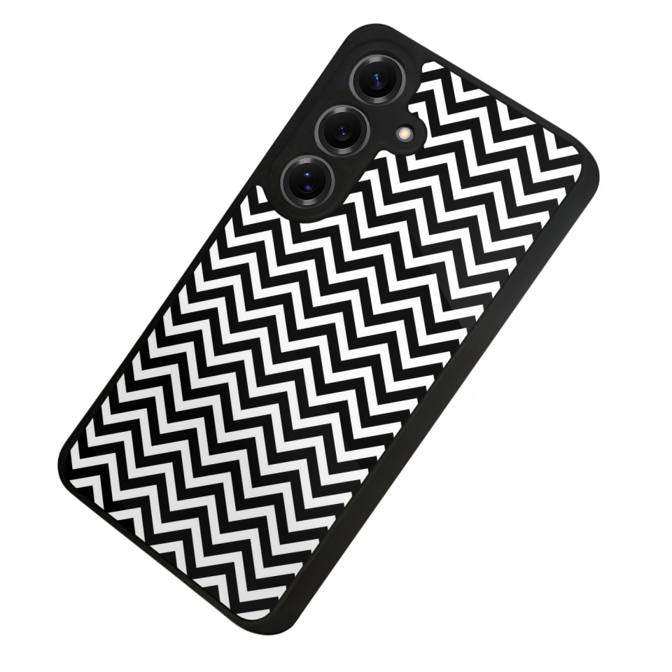 Samsung Galaxy S25 Uyumlu Çizgi Sanatı Tasarımlı Glossy Premium Kılıf