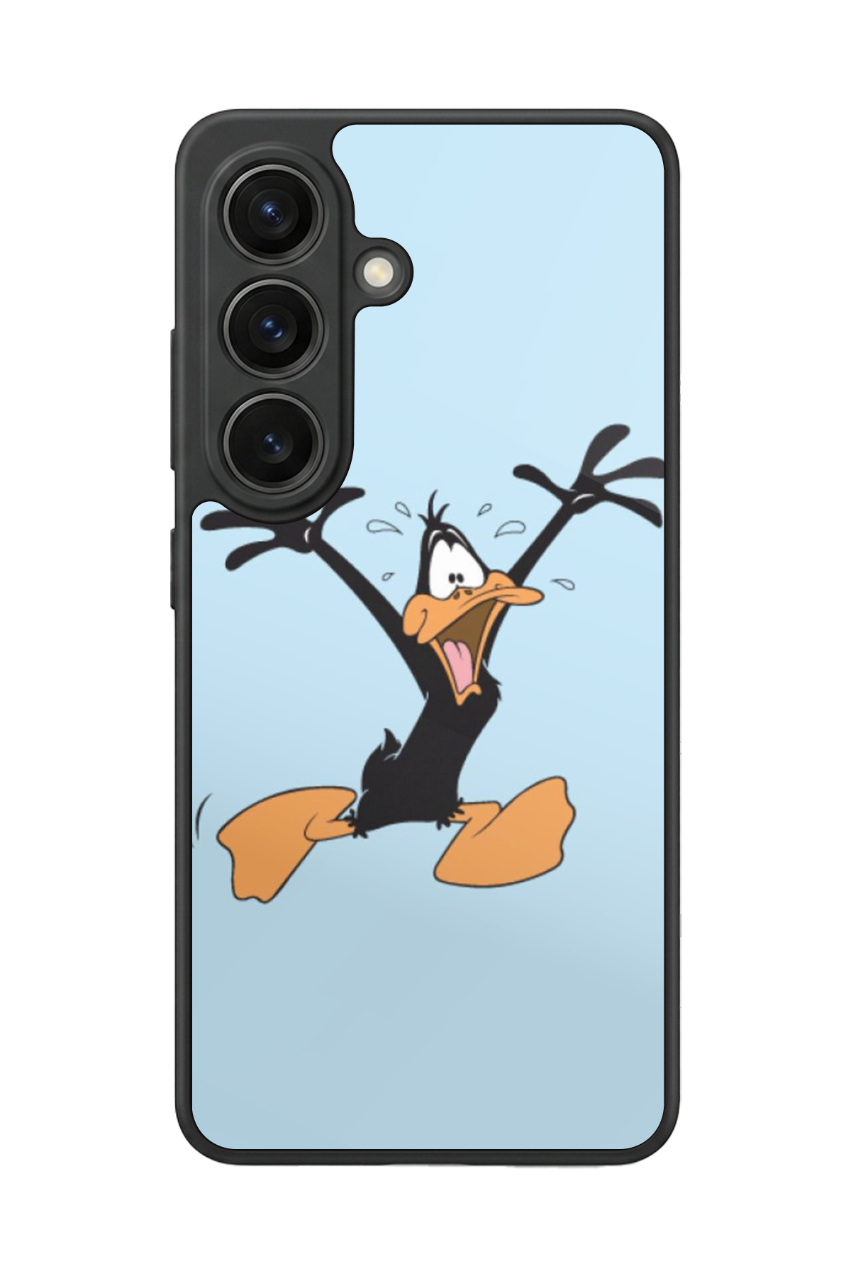 Samsung Galaxy S26 Uyumlu Daffy duck Tasarımlı Glossy Premium Kılıf