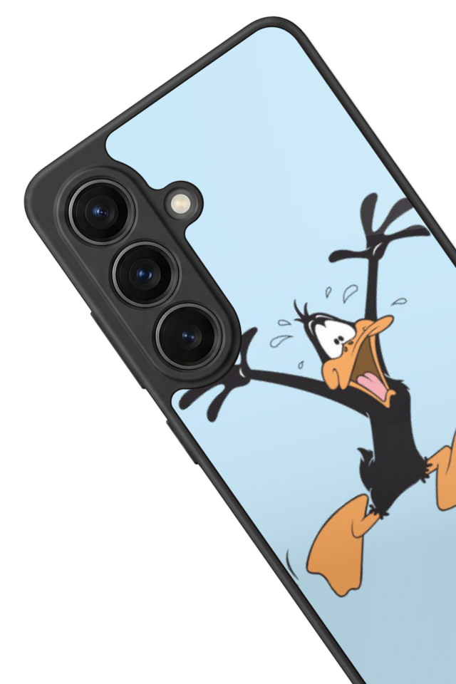 Samsung Galaxy S26 Uyumlu Daffy duck Tasarımlı Glossy Premium Kılıf