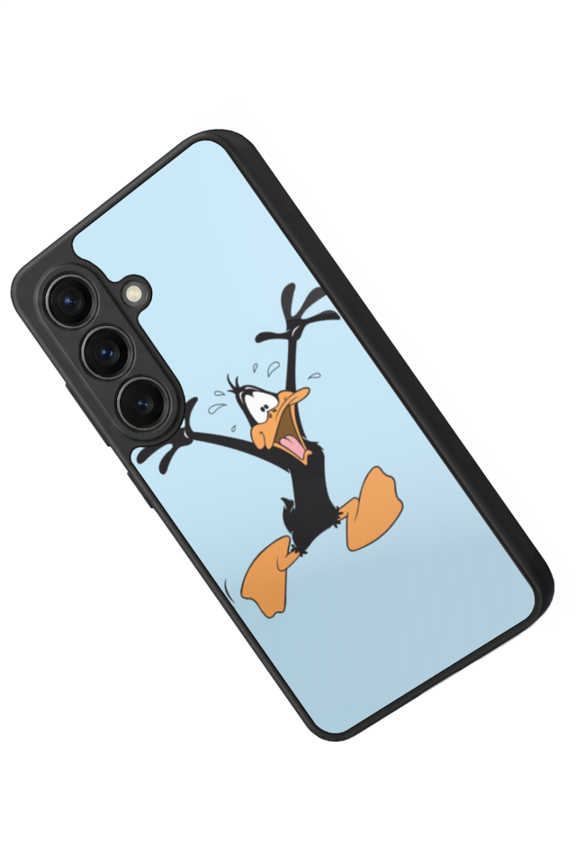 Samsung Galaxy S26 Uyumlu Daffy duck Tasarımlı Glossy Premium Kılıf