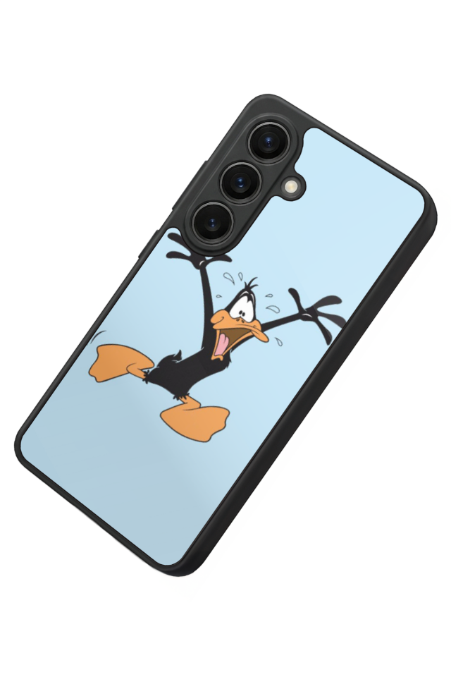 Samsung Galaxy S26 Uyumlu Daffy duck Tasarımlı Glossy Premium Kılıf