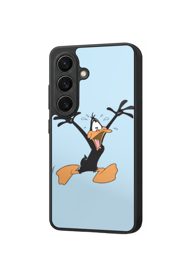 Samsung Galaxy S26 Uyumlu Daffy duck Tasarımlı Glossy Premium Kılıf