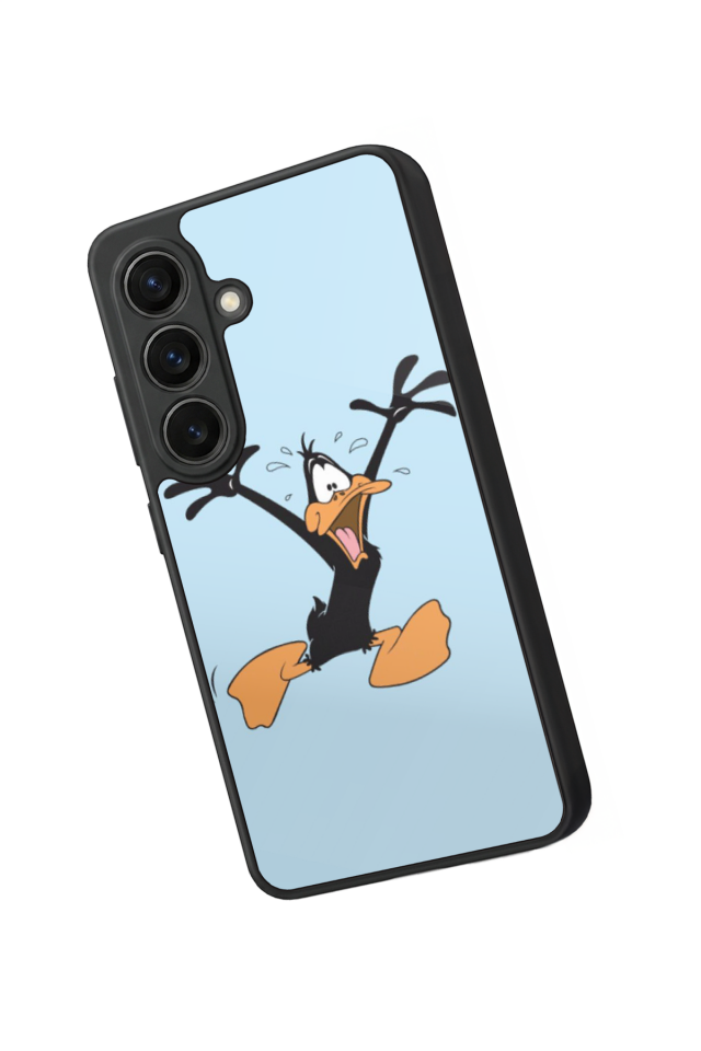 Samsung Galaxy S26 Uyumlu Daffy duck Tasarımlı Glossy Premium Kılıf