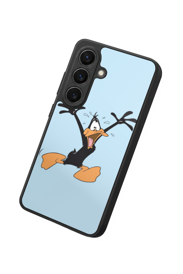 Samsung Galaxy S26 Uyumlu Daffy duck Tasarımlı Glossy Premium Kılıf