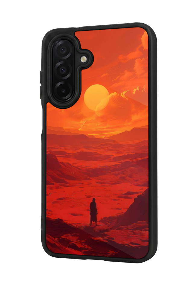 Samsung Galaxy A26 Uyumlu Güneş Tasarımlı Glossy Premium Kılıf