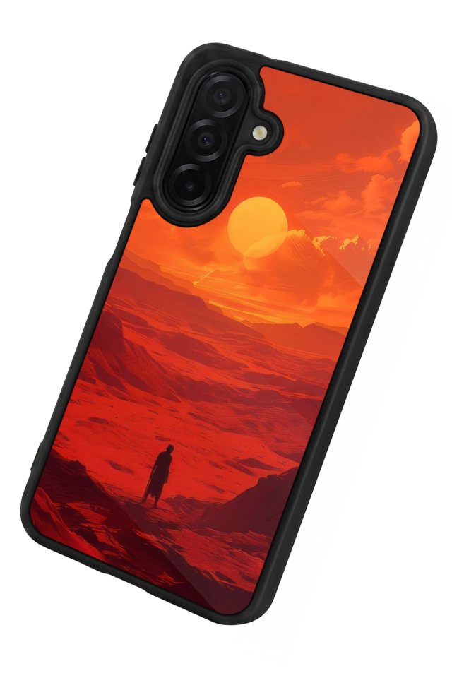 Samsung Galaxy A26 Uyumlu Güneş Tasarımlı Glossy Premium Kılıf