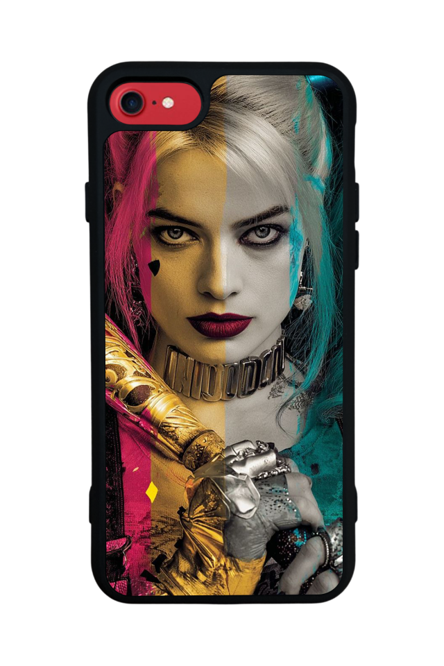 iPhone 8 Uyumlu HarleyQueen Tasarımlı Glossy Premium Kılıf
