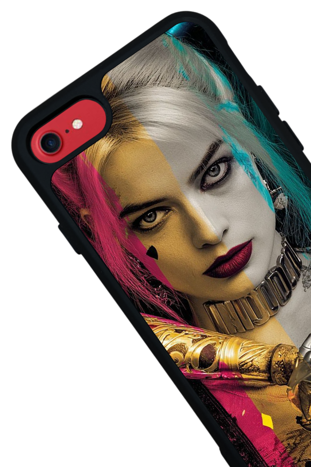 iPhone 8 Uyumlu HarleyQueen Tasarımlı Glossy Premium Kılıf