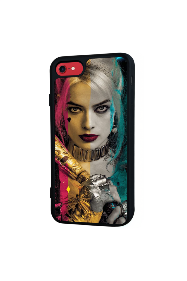 iPhone 8 Uyumlu HarleyQueen Tasarımlı Glossy Premium Kılıf
