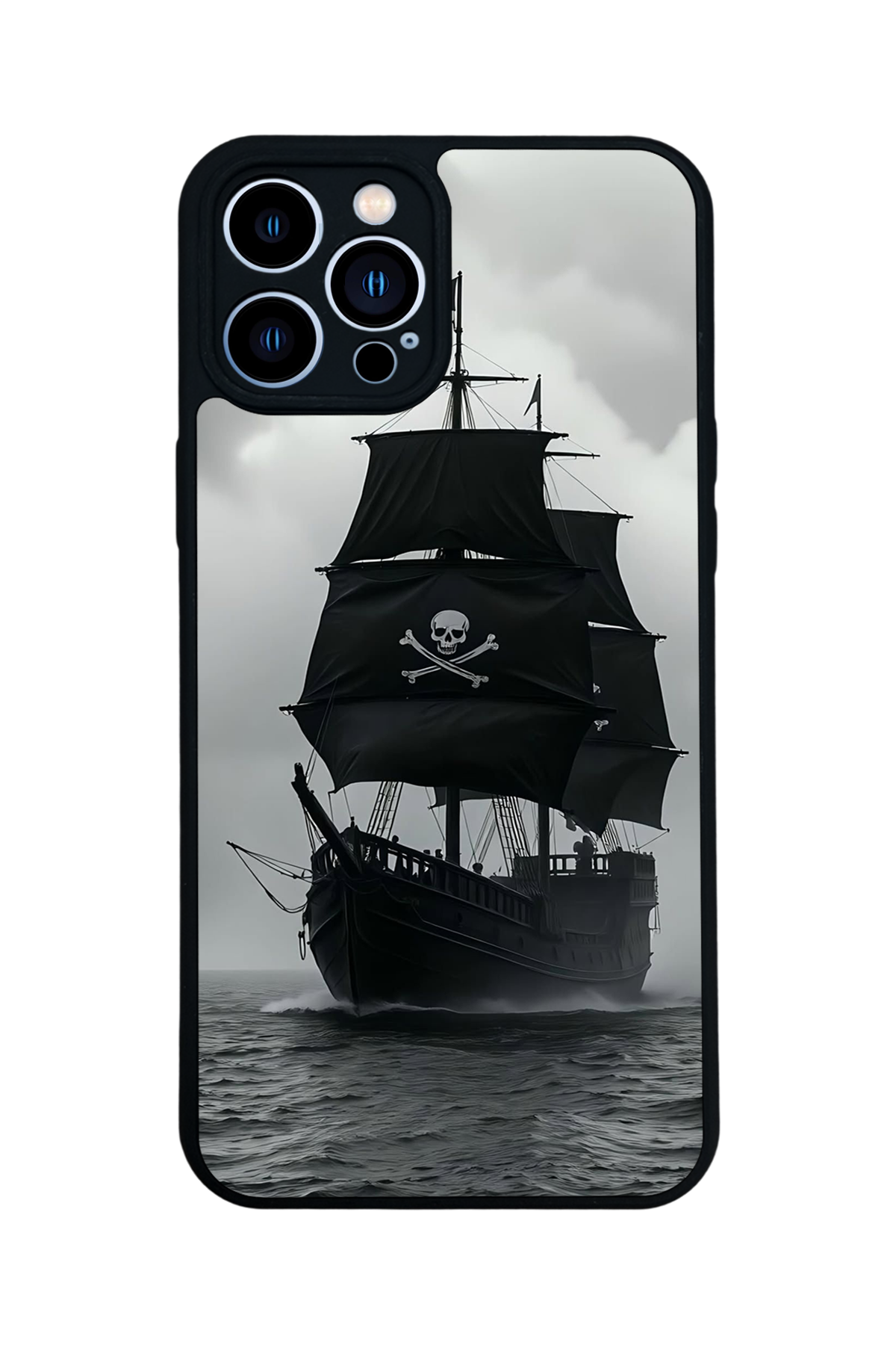 iPhone 13 Pro Max Uyumlu Korsan Tasarımlı Glossy Premium Kılıf