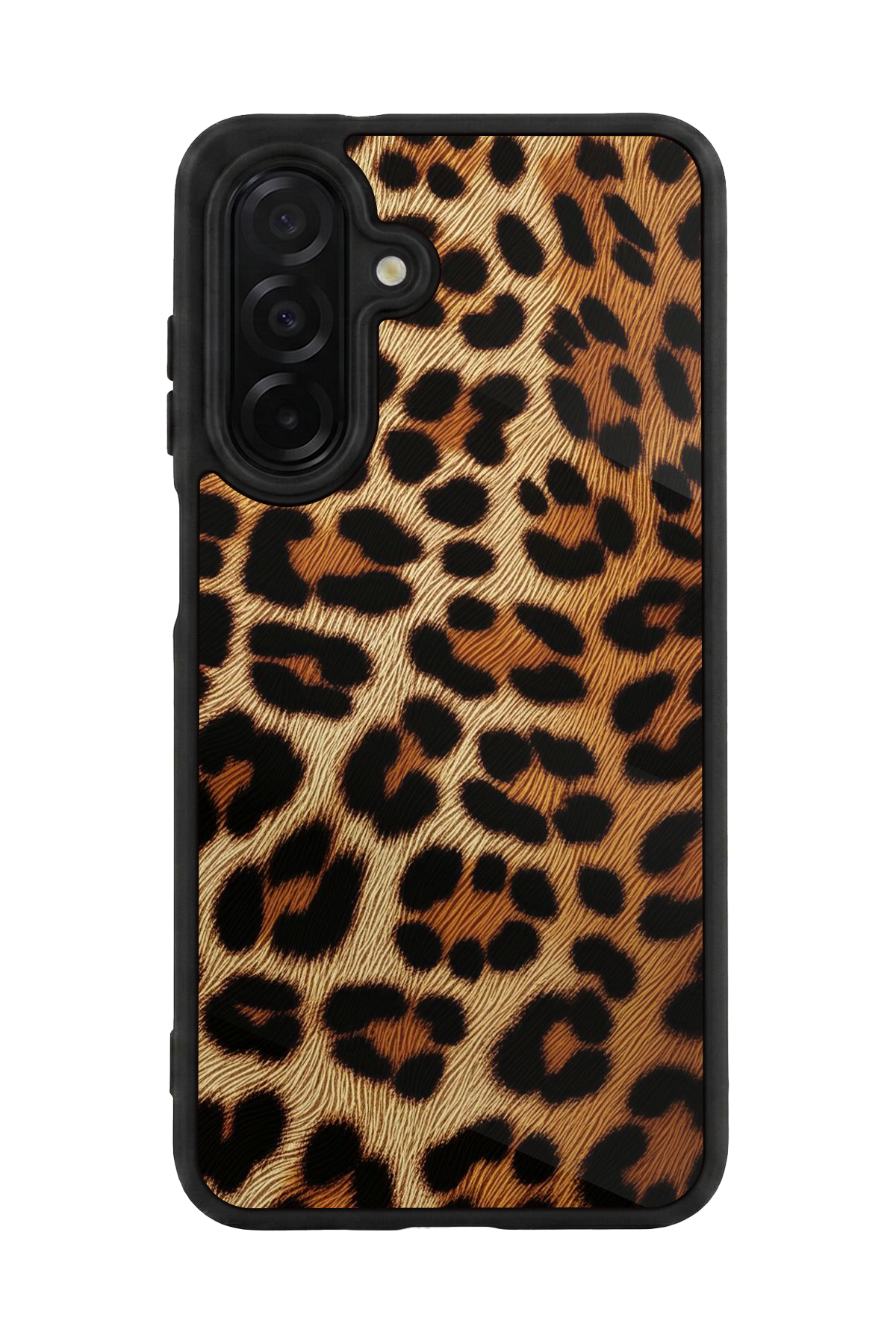 Samsung Galaxy A56 Uyumlu Leopar Tasarımlı Glossy Premium Kılıf
