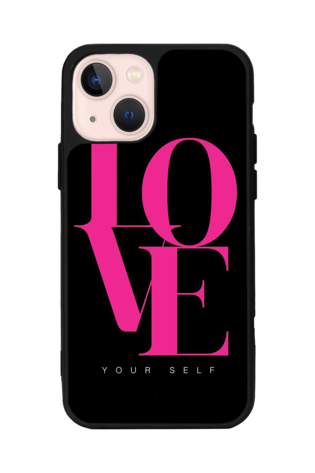 iPhone 13/14 Uyumlu Love Tasarımlı Glossy Premium Kılıf