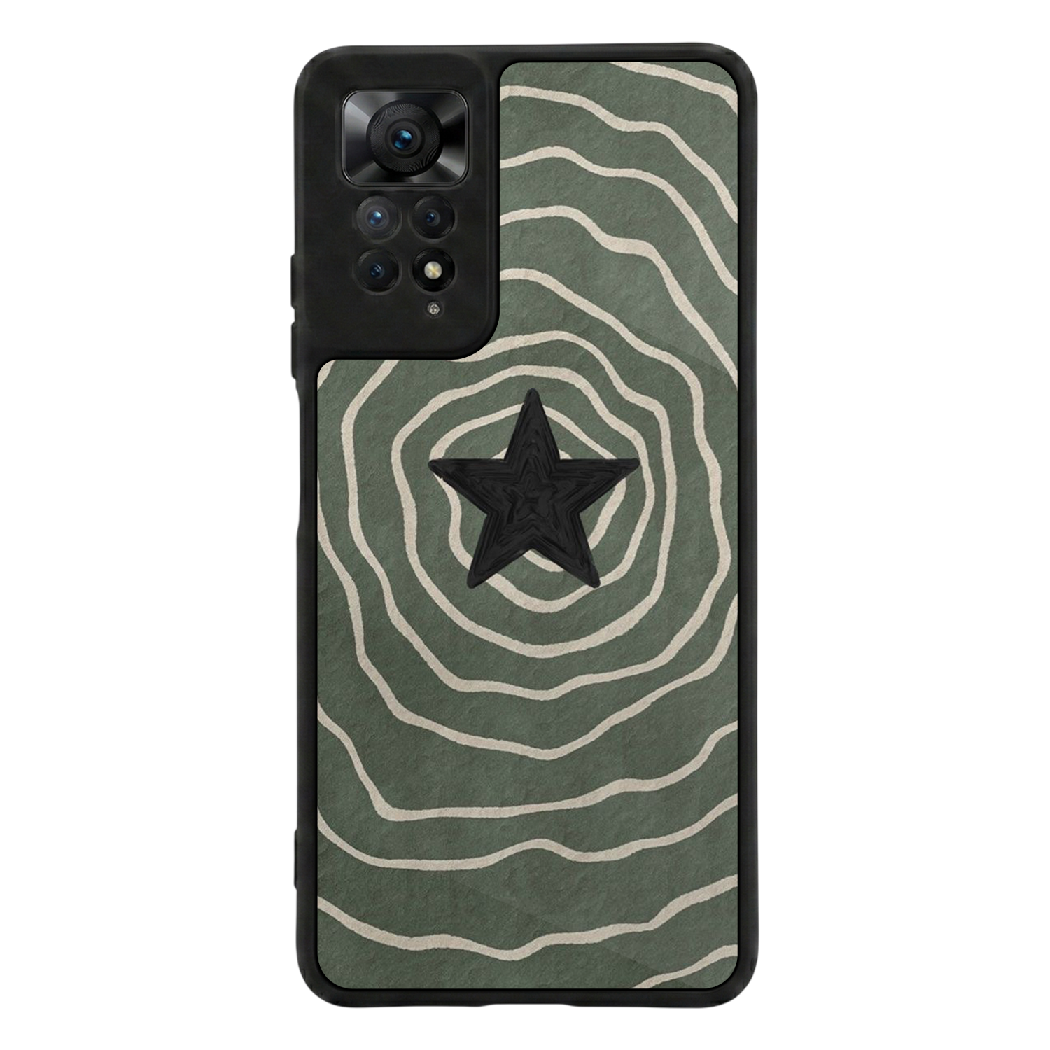Xiaomi Redmi Note 11 Pro Uyumlu Retro Yildizlar Tasarımlı Glossy Premium Kılıf