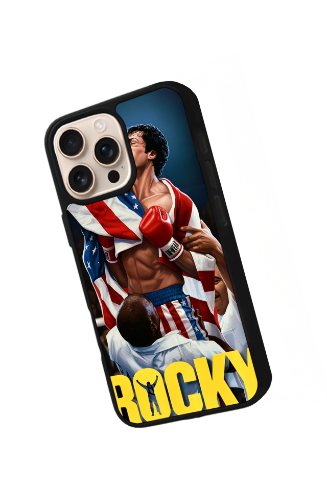 iPhone 14 Pro Uyumlu Rocky Tasarımlı Glossy Premium Kılıf