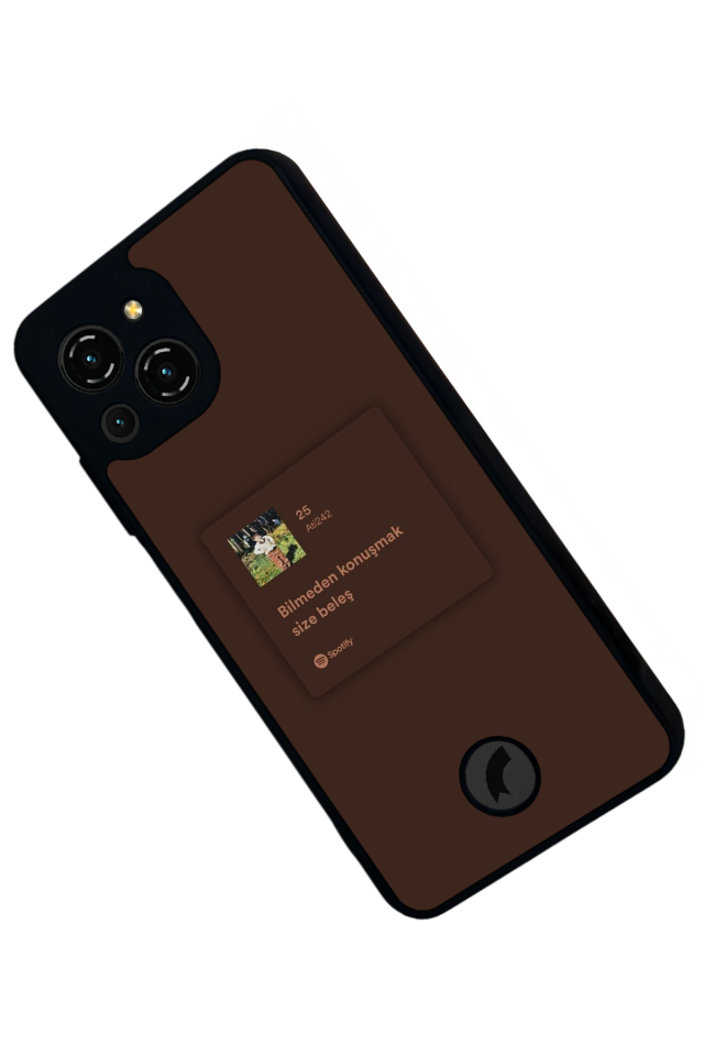 Reeder S23 Pro Max Uyumlu Sarki Sozleri Tasarımlı Glossy Premium Kılıf