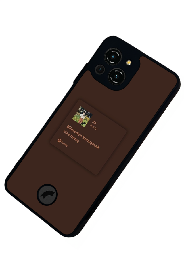 Reeder S23 Pro Max Uyumlu Sarki Sozleri Tasarımlı Glossy Premium Kılıf