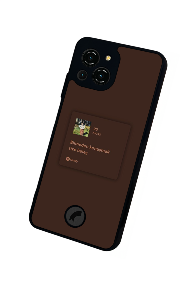 Reeder S23 Pro Max Uyumlu Sarki Sozleri Tasarımlı Glossy Premium Kılıf