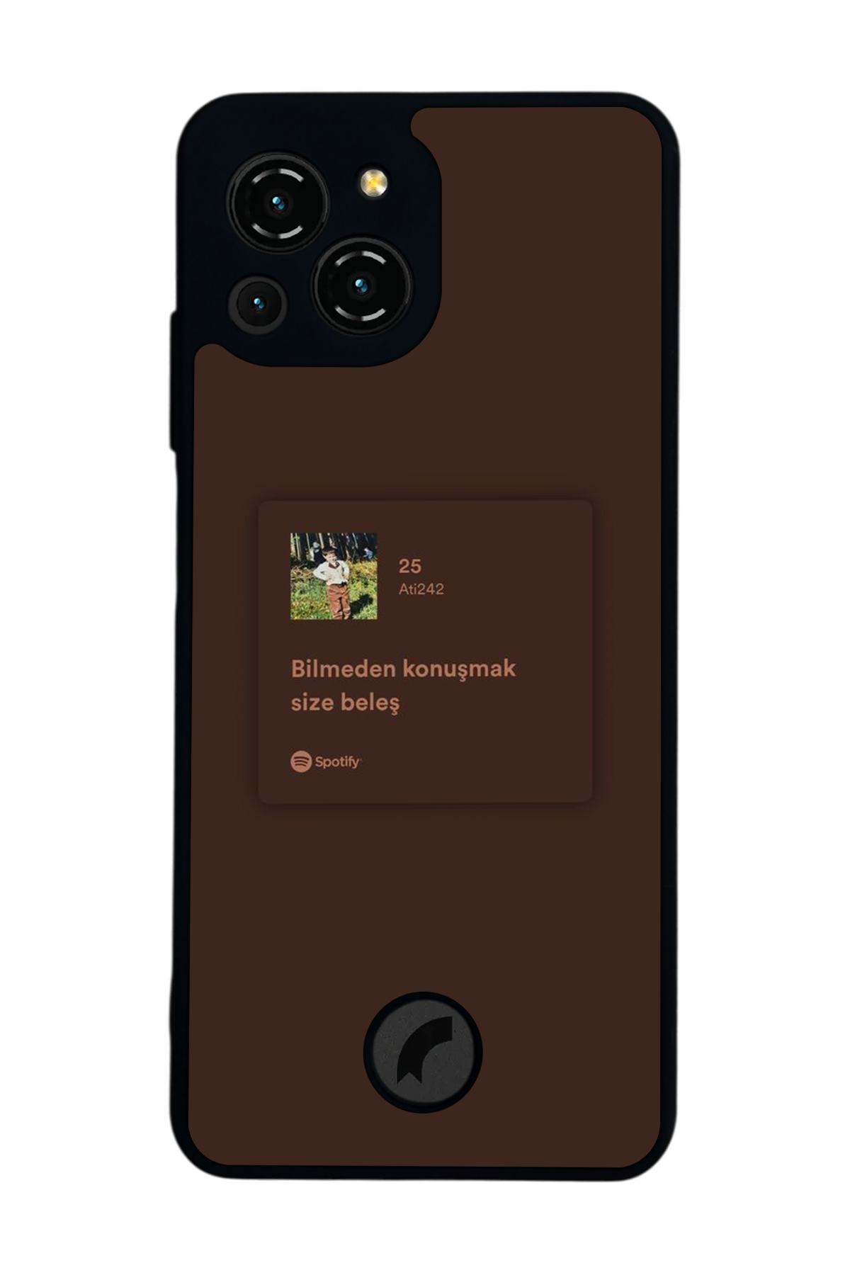 Reeder S23 Pro Max Uyumlu Sarki Sozleri Tasarımlı Glossy Premium Kılıf