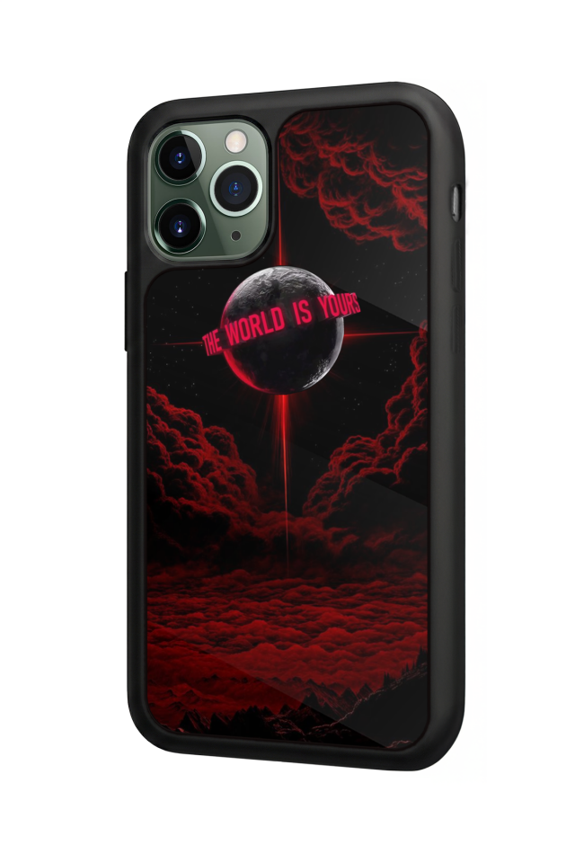 iPhone 11 Pro Max Uyumlu Scarface Tasarımlı Glossy Premium Kılıf