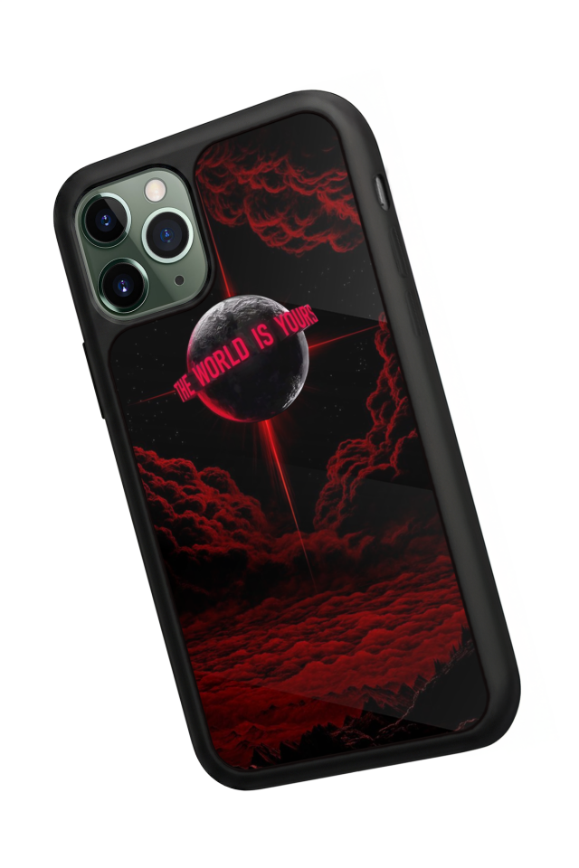 iPhone 11 Pro Max Uyumlu Scarface Tasarımlı Glossy Premium Kılıf