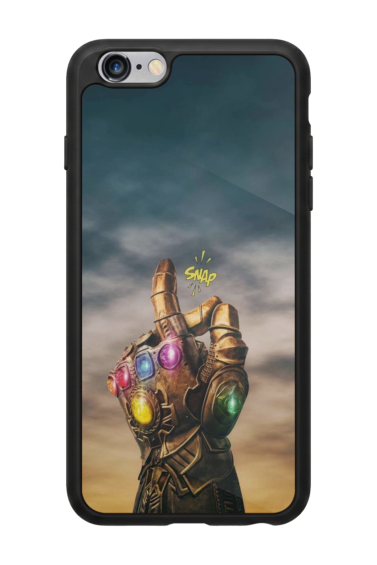 iPhone 6 Plus Uyumlu Thanos Tasarımlı Glossy Premium Kılıf