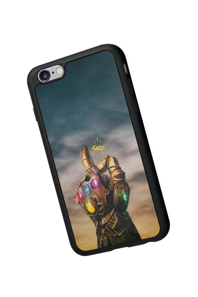 iPhone 6 Plus Uyumlu Thanos Tasarımlı Glossy Premium Kılıf