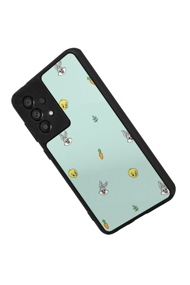 Samsung Galaxy A73 Uyumlu Tweety Tasarımlı Glossy Premium Kılıf