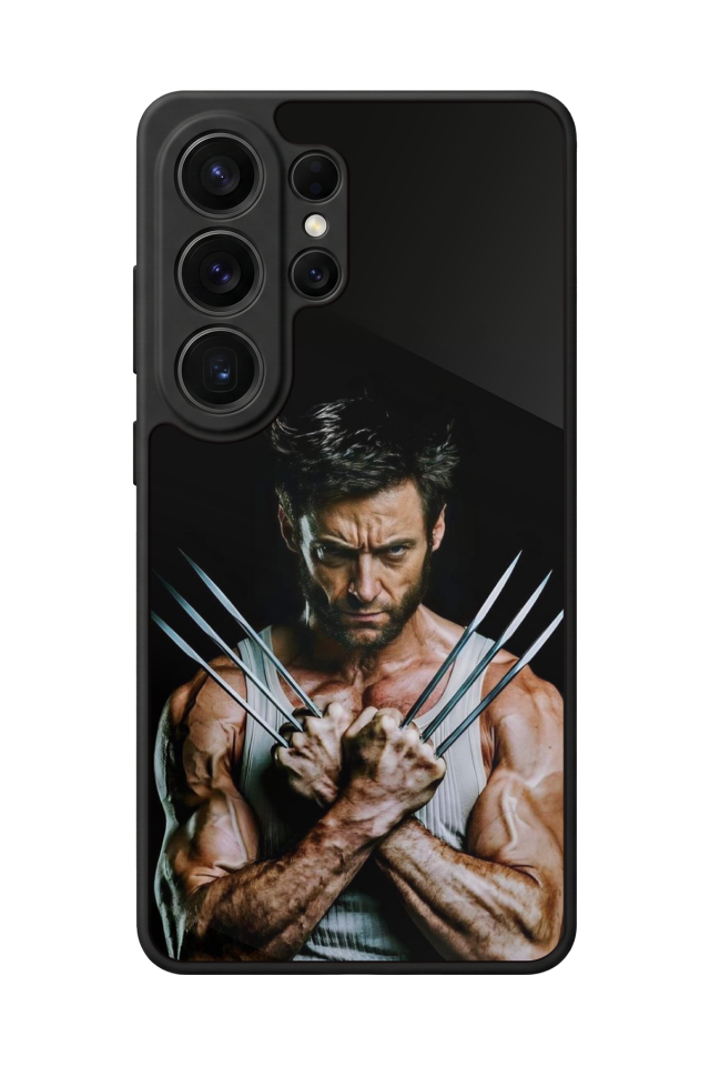 Samsung Galaxy S26 Ultra Uyumlu Wolverine Tasarımlı Glossy Premium Kılıf