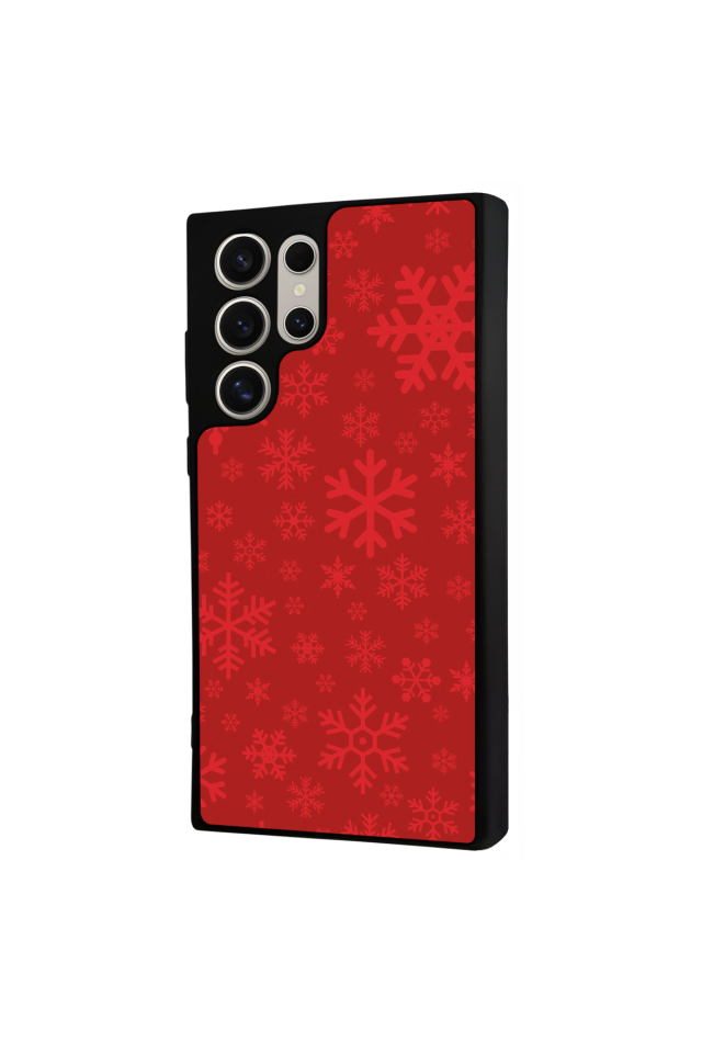 Samsung Galaxy S24 Ultra Uyumlu Yilbasi Christmas Tasarımlı Glossy Premium Kılıf